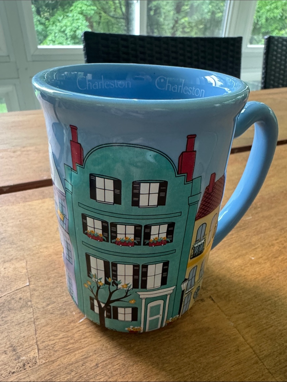Charleston Coffee Mug Rainbow Row 20 oz